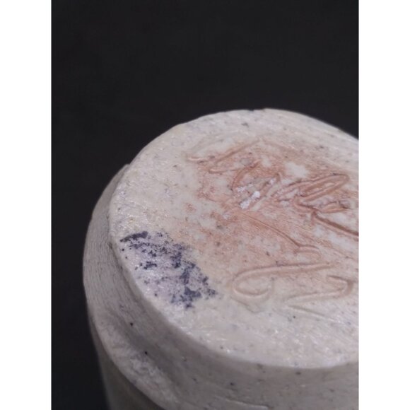 Handmade Ceramic Pottery Cup brutalist rough finish 3.5" Tall Signed by Artist - Picture 11 of 14